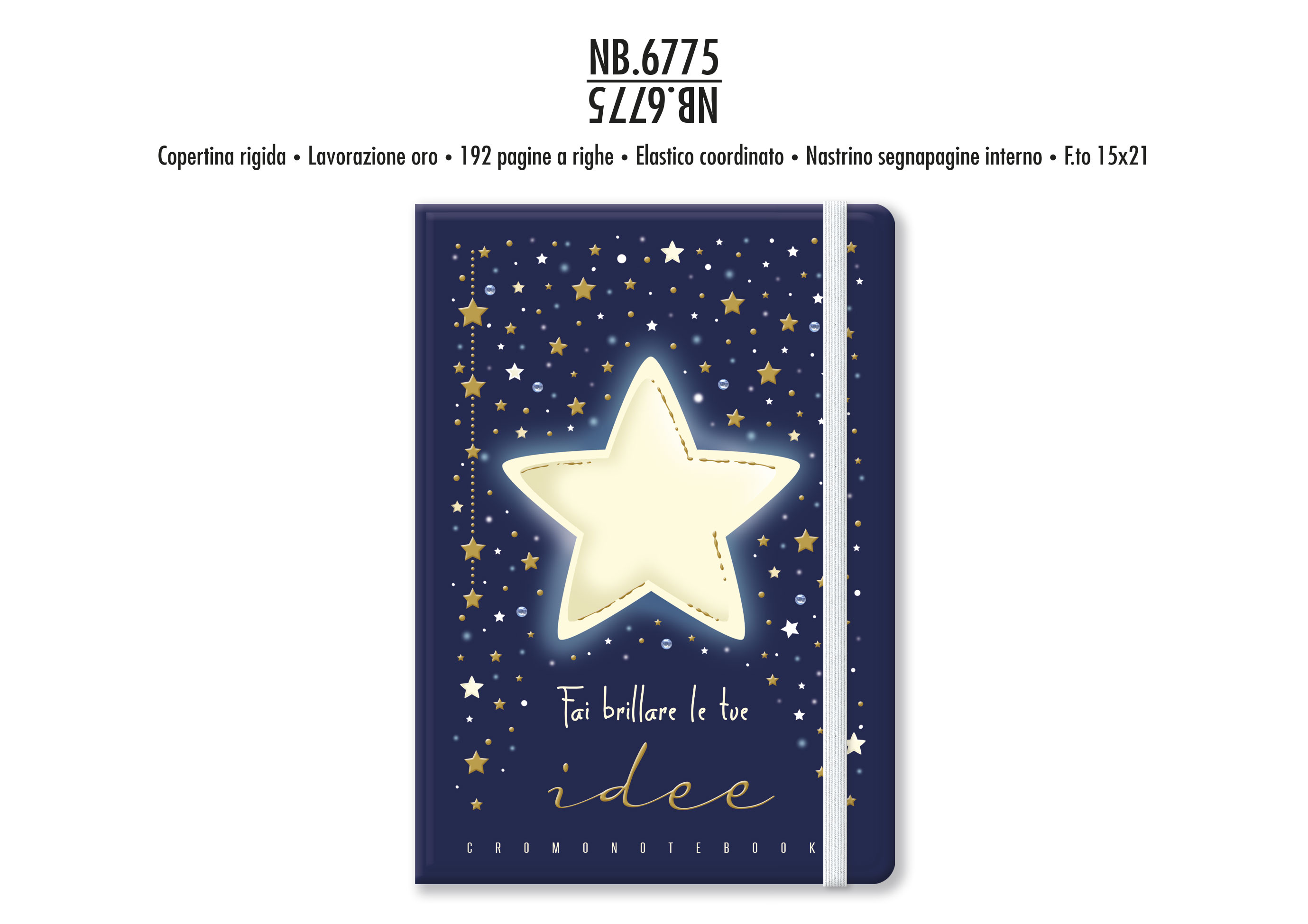 Notebooks A5 Stella blu