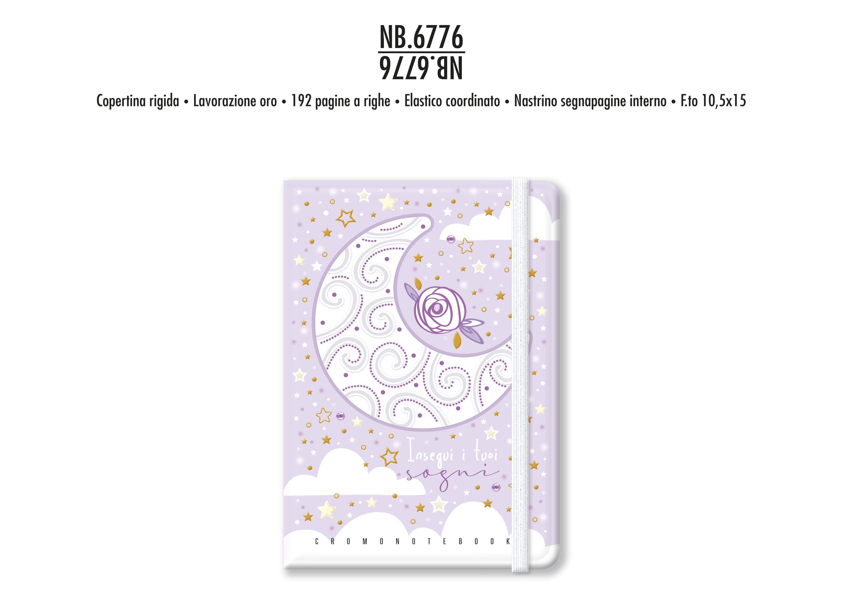 Notebooks A6 Luna rosa