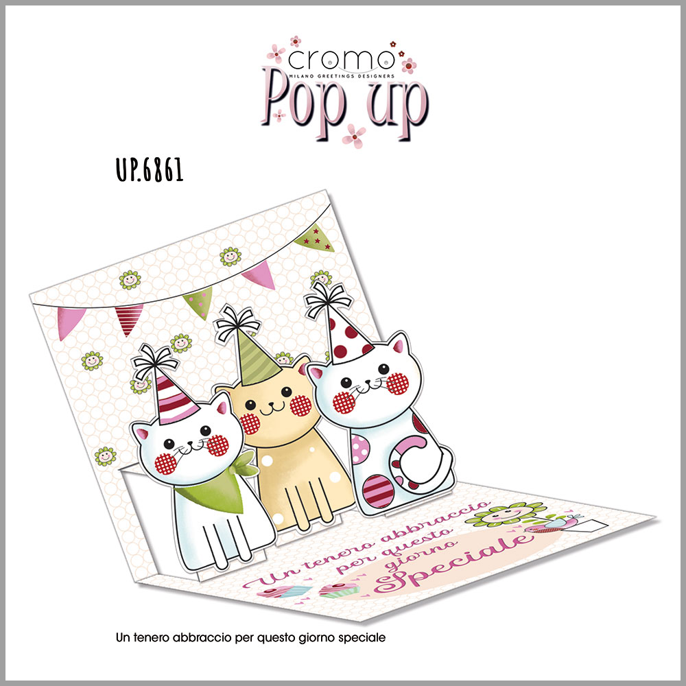 Pop Up Compleanno bambina