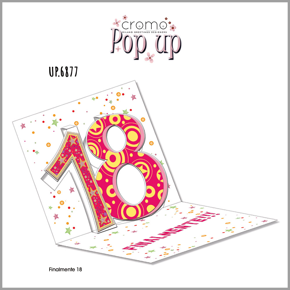 Pop Up Compleanno 18 rosa